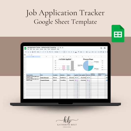 Job Application Tracker - Google Sheet