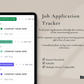 Job Application Tracker | ClickUp Folder Template | Free Forever Compatible
